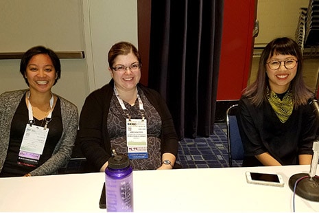 From left: Sofia Leung, Amy Koester, Annie Pho