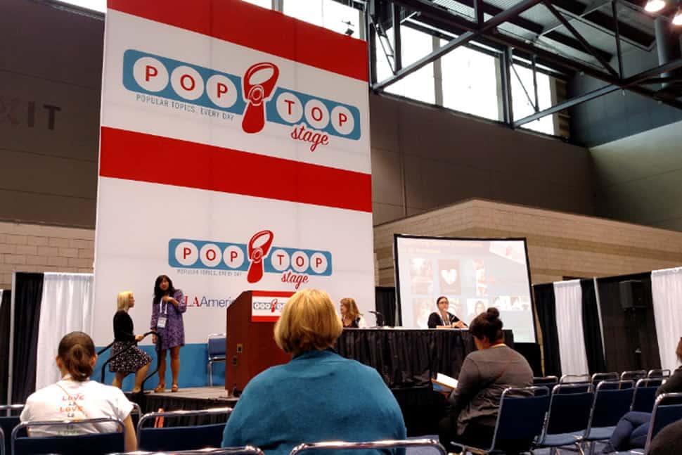 Make time for something just for fun, such as the panels happening at the Pop Top Stage.