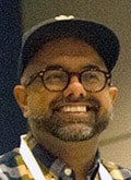 Author Rakesh Satyal at "Out and Proud: LGBTQ Literature." <span class="credit">Photo: Rebecca Lomax/American Libraries</span>