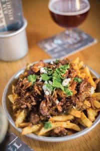 Carnitas papas fritas at Euclid Hall. Photo: Scott Dressell-Martin