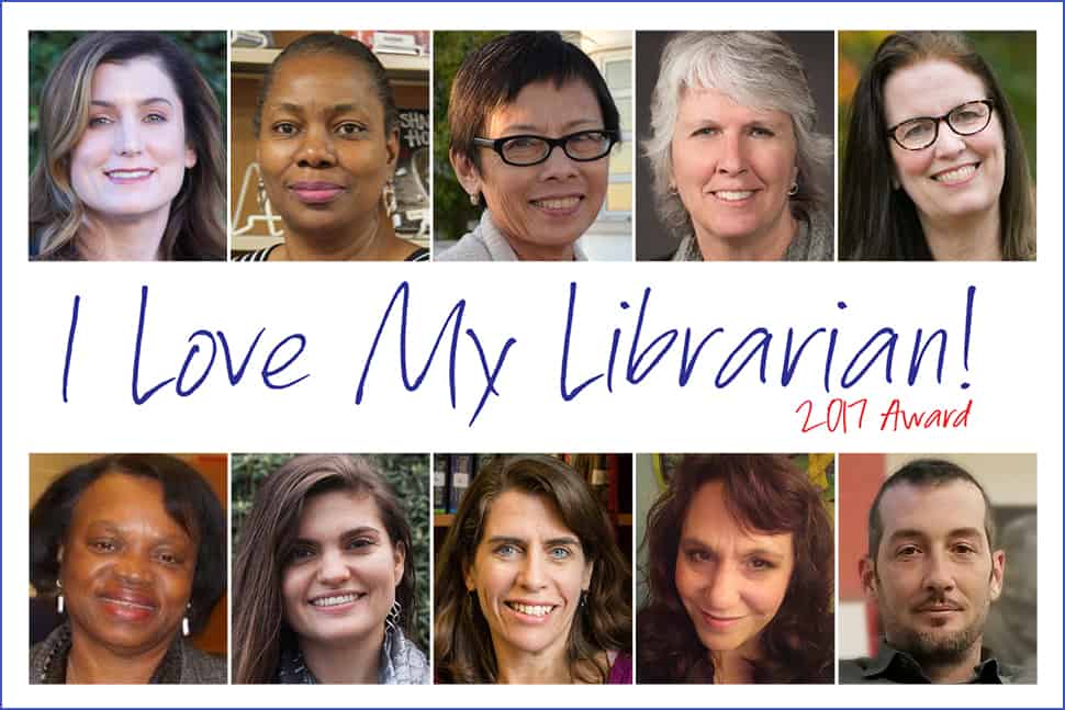 2017 I Love My Librarian Award Winners