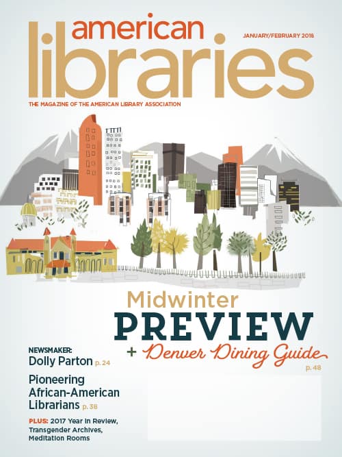 American Libraries January/February 2018 cover