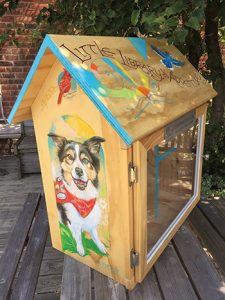 Artist Martha Thierry's honorable mention-winning entry at the 2017 Michigan State Fair.<span class="credit">Photo: Detroit Little Libraries</span>