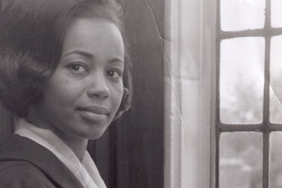 Jessie Carney Smith in 1965, her first year as a university librarian at Fisk University in Nashville.