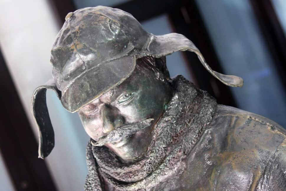 Bronze statue of Ignatius J. Reilly, protagonist of A Confederacy of Dunces, that stands on Canal Street in New Orleans.Photo: Todd Murray