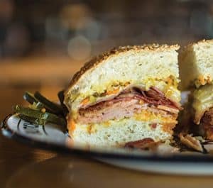 Cochon muffuletta at Cochon Butcher. Photo: Chris Granger