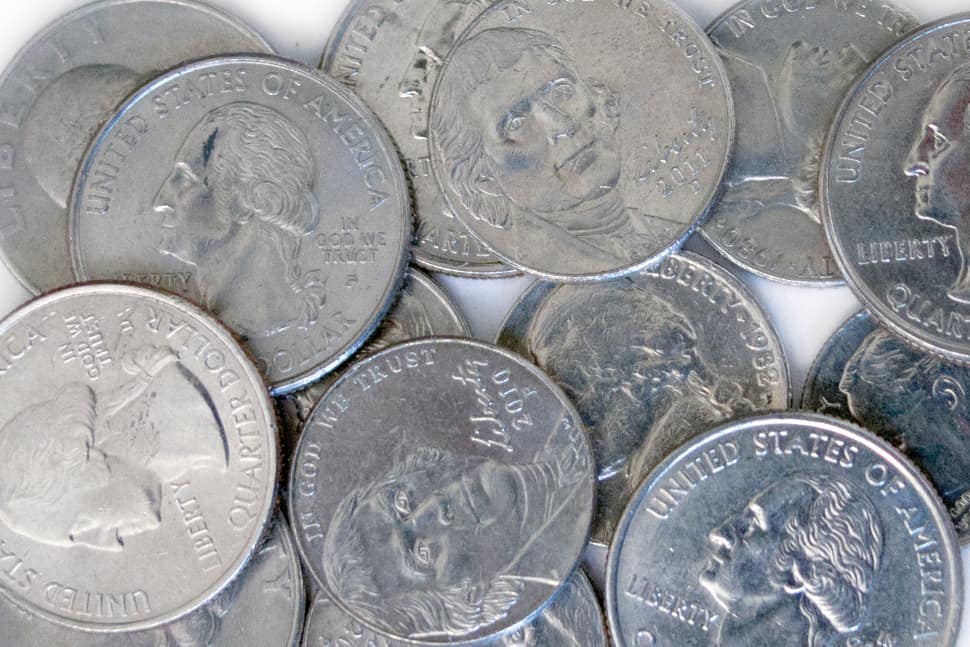 Coins for library fines
