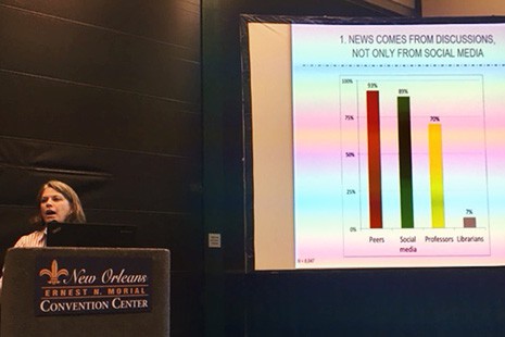 Alison Head, founder and executive director of Project Information Literacy, explains how research data creates a more complete understanding of the information-seeking behaviors of high school and college students.