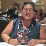 Author KaeLyn Rich and her new book Girls Resist! at the YA Coffee Klatch, an event sponsored by the Young Adult Library Services Association (YALSA) and held during the 2018 ALA Annual Meeting and Exhibition June 24