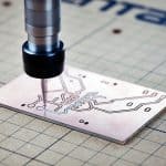 Carvey uses CNC technology to mill wood, plastic, circuit boards, and other materials.
