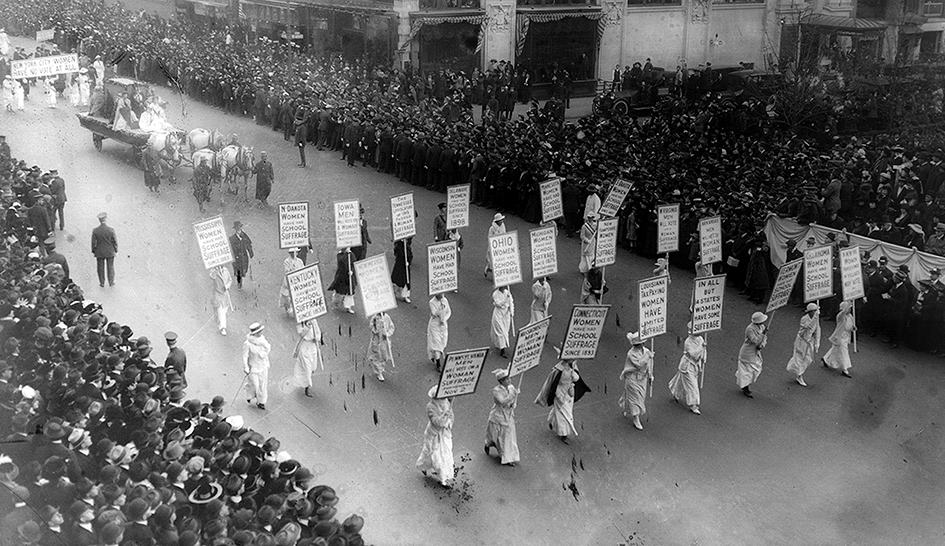 Women’s Suffrage Parade, New York City, 1915