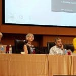 “Marrakesh Treaty in Force” presenters, from left: Hiroshi Kawamura, Victoria Owen, Dipendra Manocha, and moderator Kirsi Ylänne.