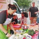 Mobile food programs, like this one at Camden County (N.J.) Library System, are teaching food literacy and delivering nutritious meals in food deserts. Photo: Camden County (N.J.) Library System