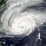 Hurricane Florence, photographed September 13, 2018, by NASA