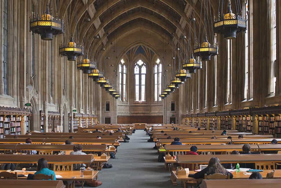 Reading Room at University of Washington’s Suzzallo Library (Photo: Katherine B. Turner)