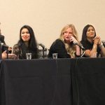 (From left) Brandon Sanderson, Roshani Chokshi, Leigh Bardugo, Sabaa Tahir, and Tochi Onyebuchi