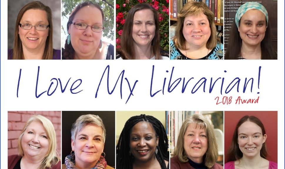 2018 I Love My Librarian award winners