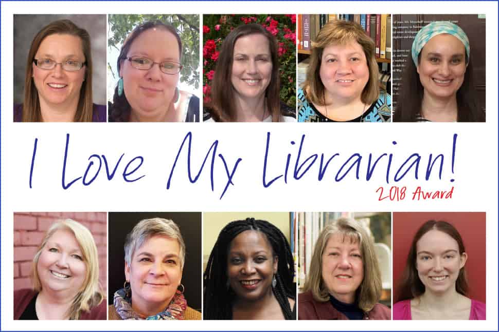 2018 I Love My Librarian award winners