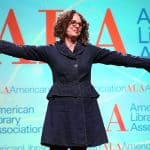 Robin DiAngelo at the President's Program, ALA 2019 Midwinter Meeting, Seattle.
