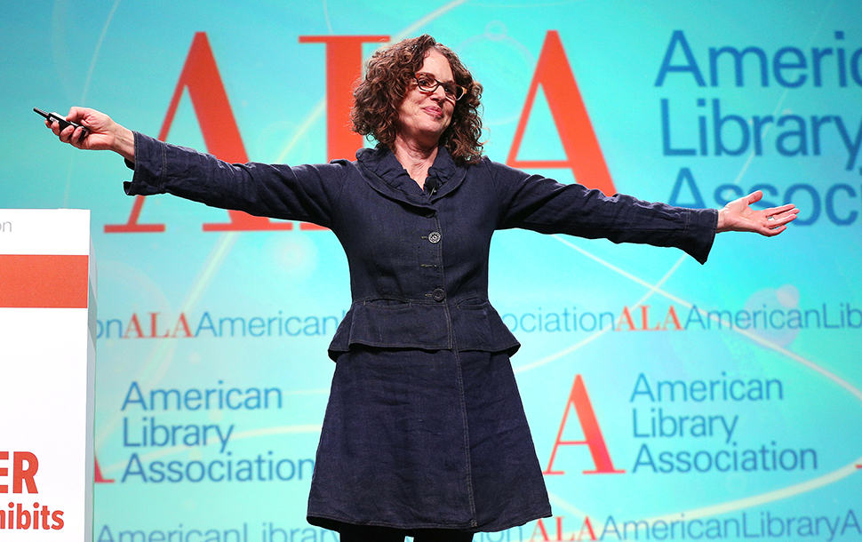 Robin DiAngelo at the President's Program, ALA 2019 Midwinter Meeting, Seattle.