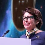 Sylvia Acevedo at the ALA 2019 Midwinter Meeting in Seattle.