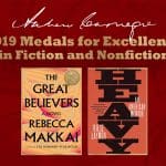 2019 Carnegie Medal winners, The Great Believers by Rebecca Makkai and Heavy by Kiese Laymon