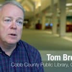 Tom Brooks, Cobb County (Ga.) Public Library System. Screenshot from Advocacy Storytelling 101 video