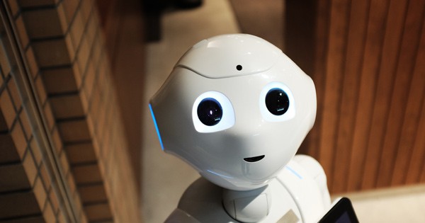 myMcROBOT, a fully-autonomous humanoid robotic assistant available from McCracken County (Ky.) Public Library on April 1, 2019.