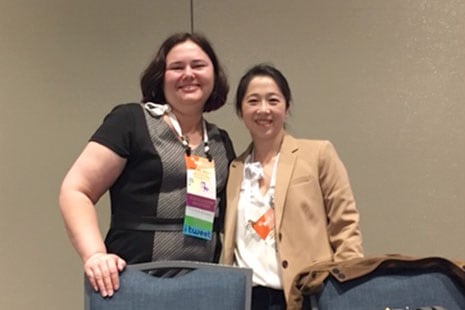 Rachel Keiko Stark, health sciences librarian at California State University, Sacramento, and Molly Higgins, reference and digital services librarian at the Library of Congress