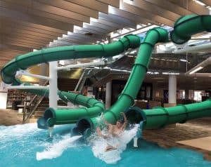 Virginia Beach Public Library waterslides