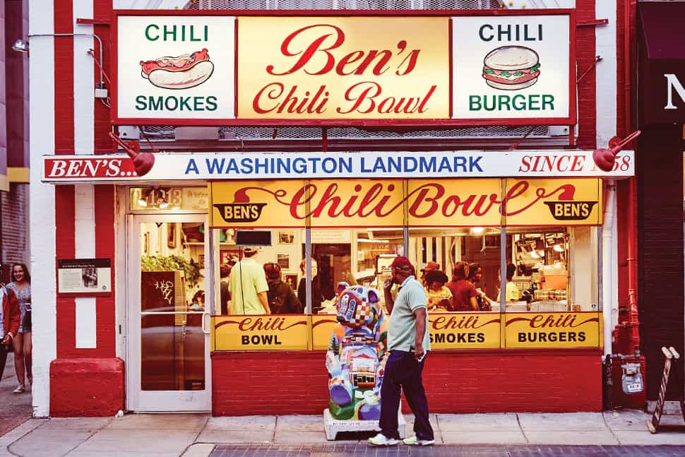 Ben’s Chili Bowl. Photo: washington.org