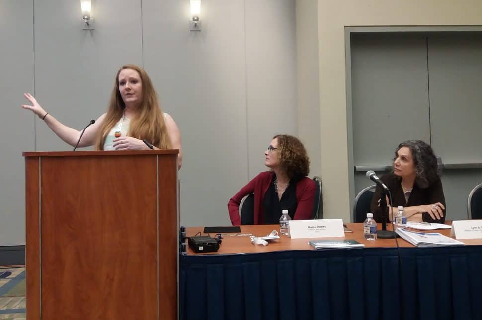 From left to right: Marion Rorke, Sharon Streams, Lynn Connaway