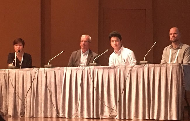 From left: Ee Min Hoon, Philip Schreur, Toru Aoike, and Eero Hammais