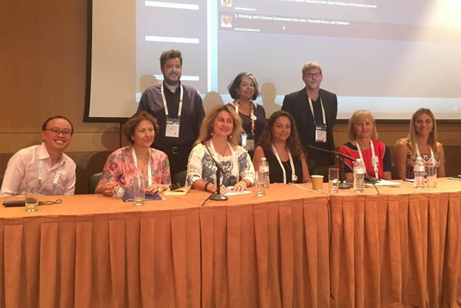 Back row, from left: Thanos Giannakopoulos, Anthi Katsirikou, and Jim Church. Front row, from left: Edward Junhao Lim, Vasiliki Rigakou, Ifigenia Vardakosta, Sotiria Salappa, Ageliki Oikonomou, and Aggeliki Giannopoulou