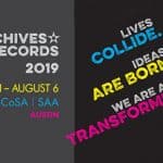 Society of American Archivists Archives*Records 2019 Conference logo