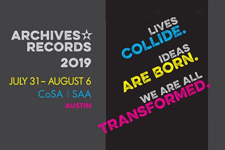 Society of American Archivists Archives*Records 2019 Conference logo