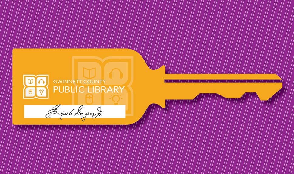 "key" with Gwinnett County (Ga.) Public Library logo