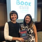 Presenters Sarah Ostman (left) and Stephanie Saba, authors of Book Club Reboot: 71 Creative Twists (ALA Editions, 2019)