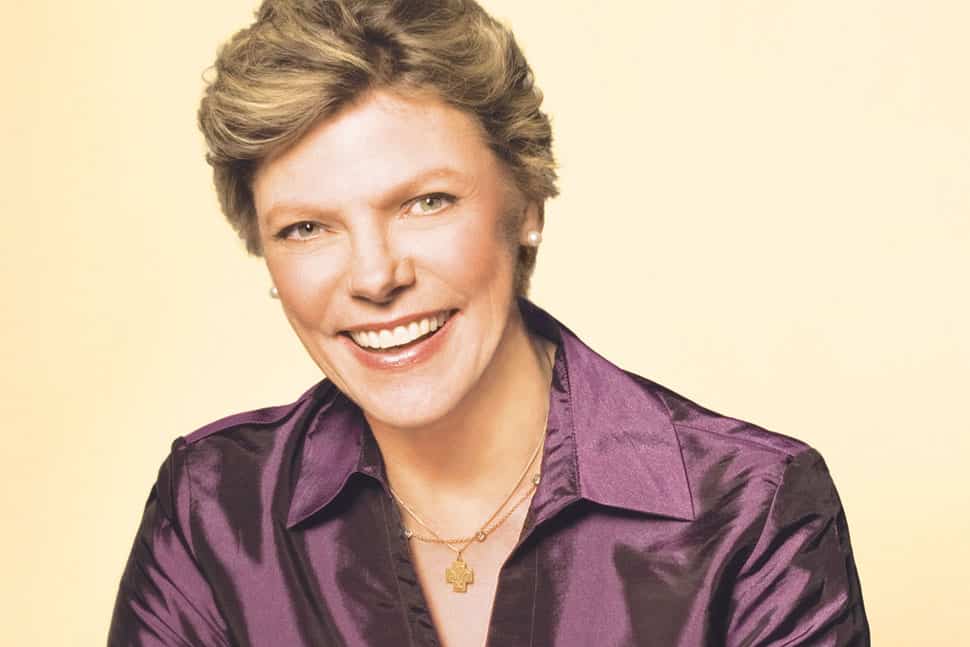 Cokie Roberts. Photo: Lynn Goldsmith