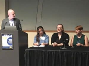 From left: A.J. Million, Denice Adkins, Kristine N. Stewart, and Lauren Smith <span class="credit">Photo: Raymond Pun</span>