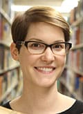 Hillary Miller, scholarly communications librarian at Virginia Commonwealth University.