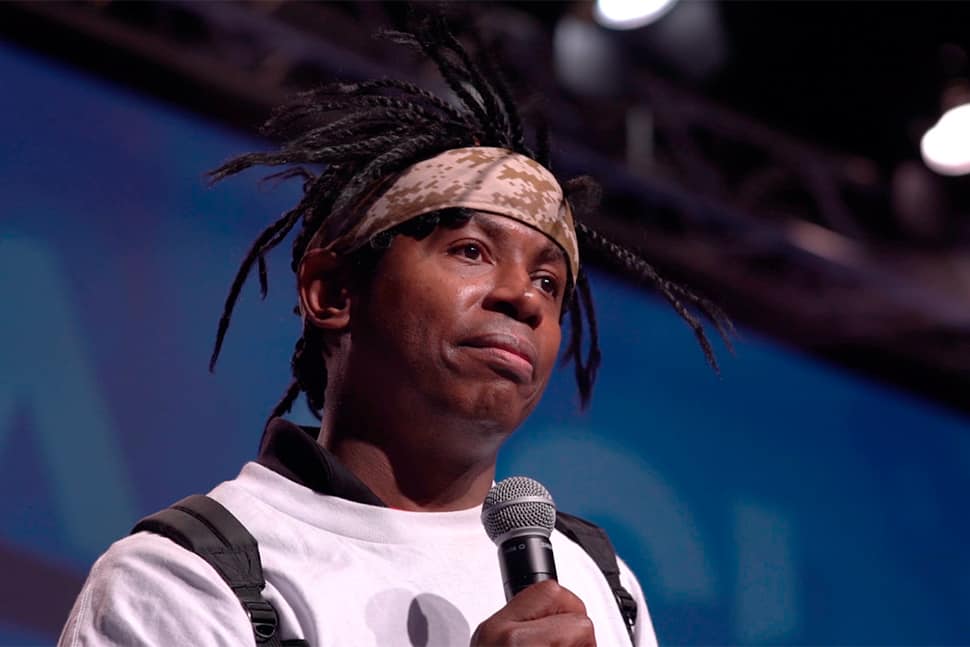 Adolph Brown at the 2019 American Association of School Librarians 2019 National Conference. Photo: AASL