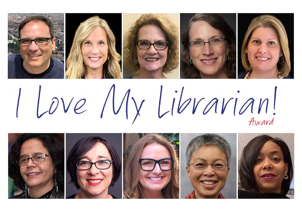 2019 I Love My Librarian Award winners