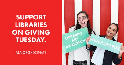 Support Libraries on Giving Tuesday