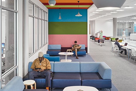 Richland Library Main in Columbia, South Carolina, was featured in the 2019 Library Design Showcase. Photo: Garrett Rowland