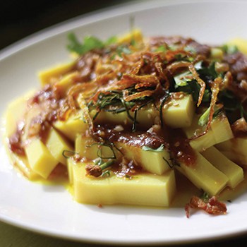 Burmese tofu salad at Rangoon. Photo: Rangoon.