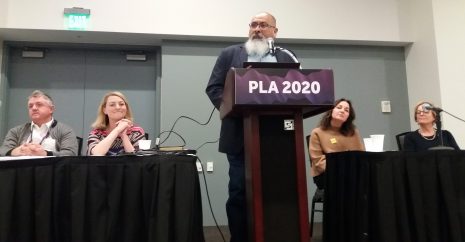 From left: Jeffery Davis, Margaret Sullivan, Salvador Avila, Melanie Huggins, and Danielle Milam.