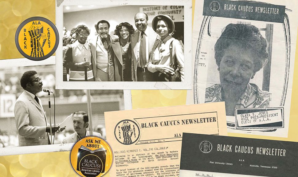 Graphic: 50th anniversary of the Black Caucus of the American Library Association (BCALA)