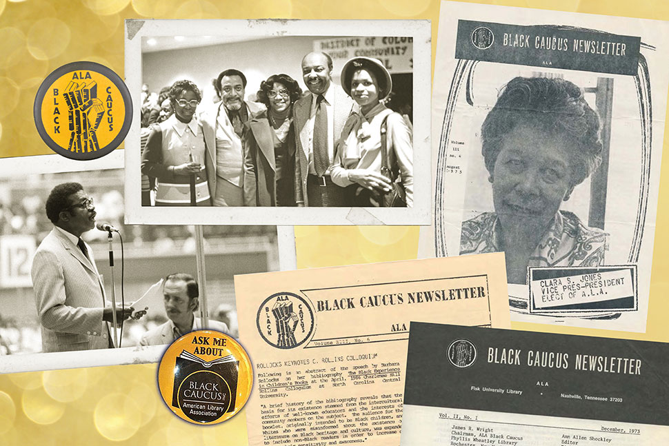 Graphic: 50th anniversary of the Black Caucus of the American Library Association (BCALA)