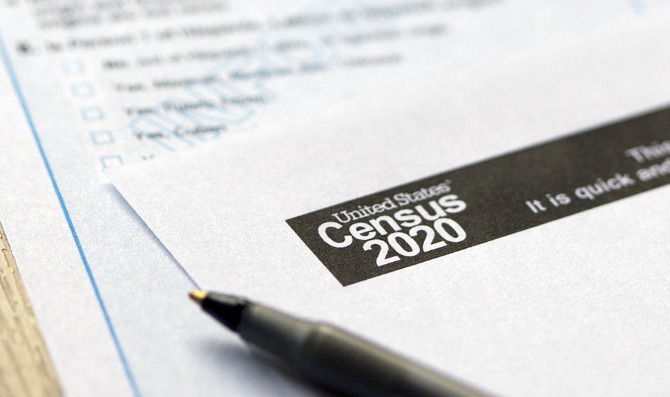 Census 2020 paperwork